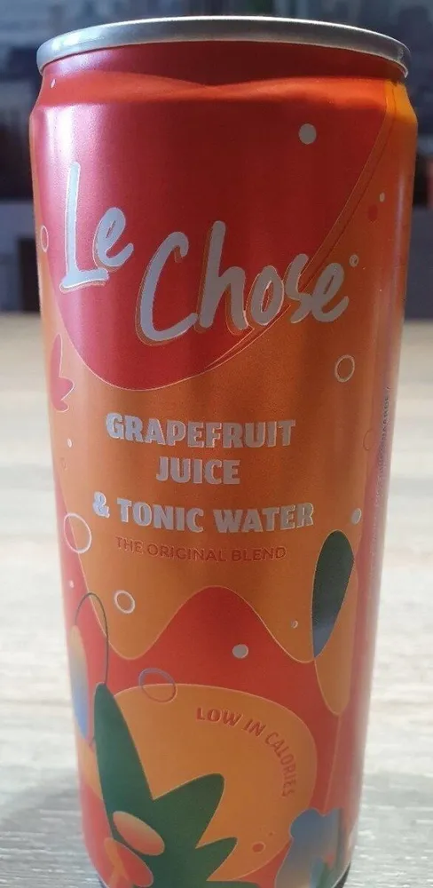 LE CHOSE Grapefruit juice & tonic water