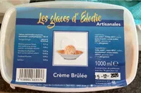 Glace artisanale Crème Brulée