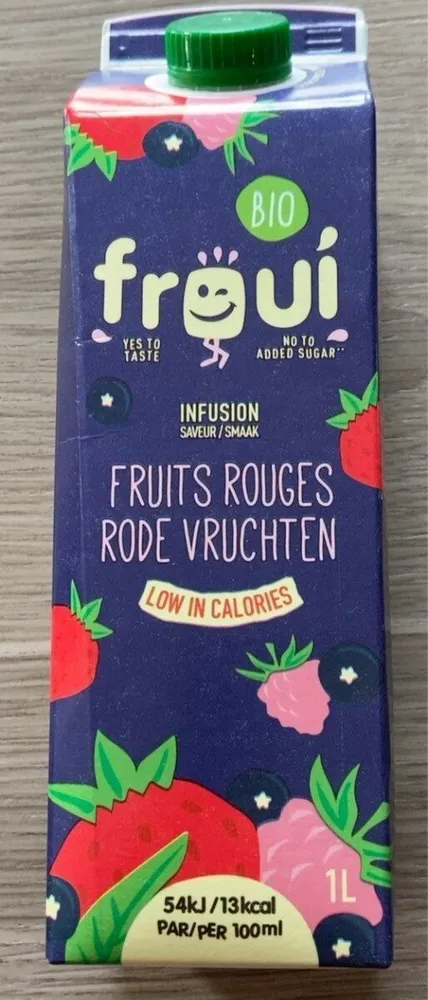 Boisson aux fruits rouges