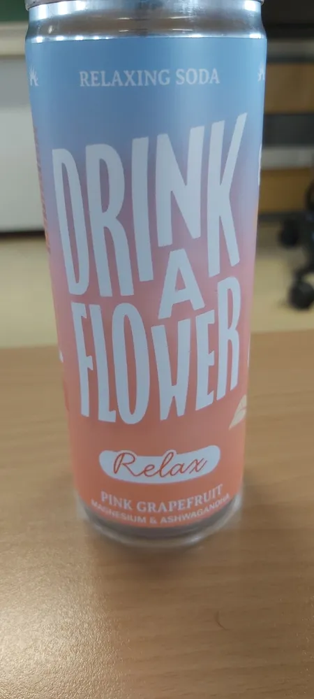Drink a flower Relax