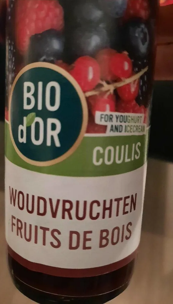 Coulis fruits de bois
