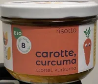 Risotto carotte, curcuma