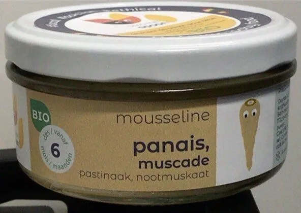 Mousseline panais, muscade