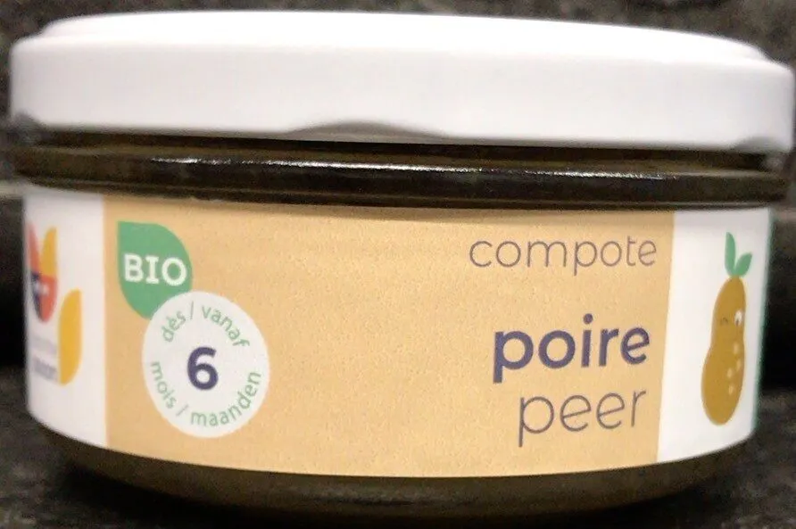 Compote poire