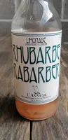 Limonade rhubarbe