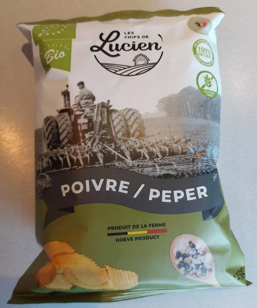 Les chips de Lucien - Poivre