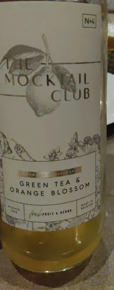 Green tes orange blossom