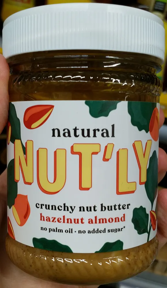 Crunchy nut butter hazelnut almond