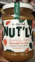 Crunchy hazelnut almond butter