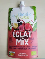 Éclat Mix fraise + banane + framboise + cassis + curcuma