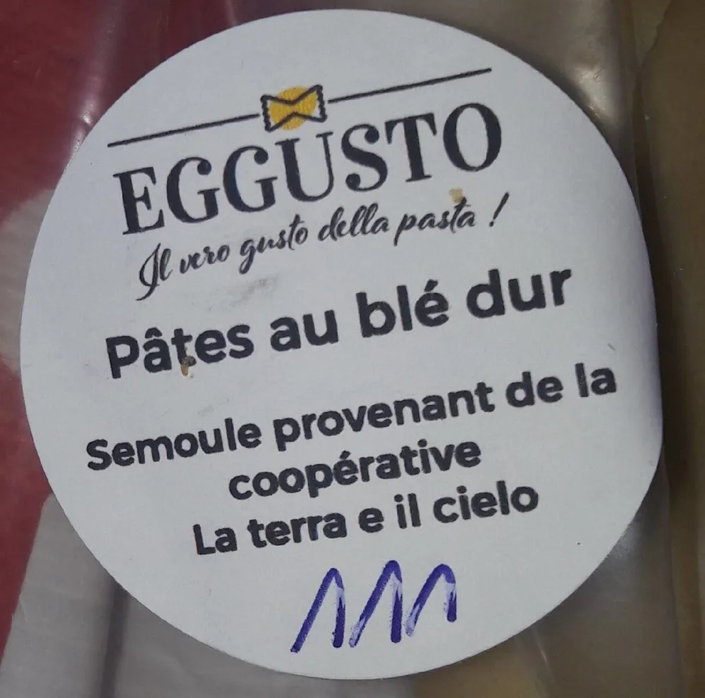 Pâtes au blé dur