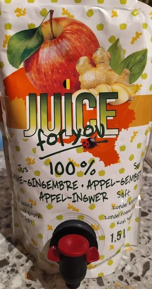 Jus pomme-gingembre