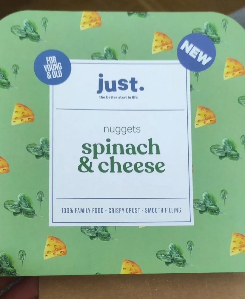 Nuggets spinach and cheese