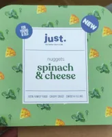 Nuggets spinach and cheese