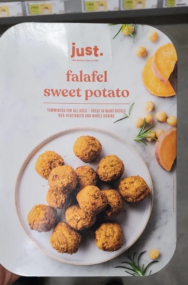 Falafel sweet potato