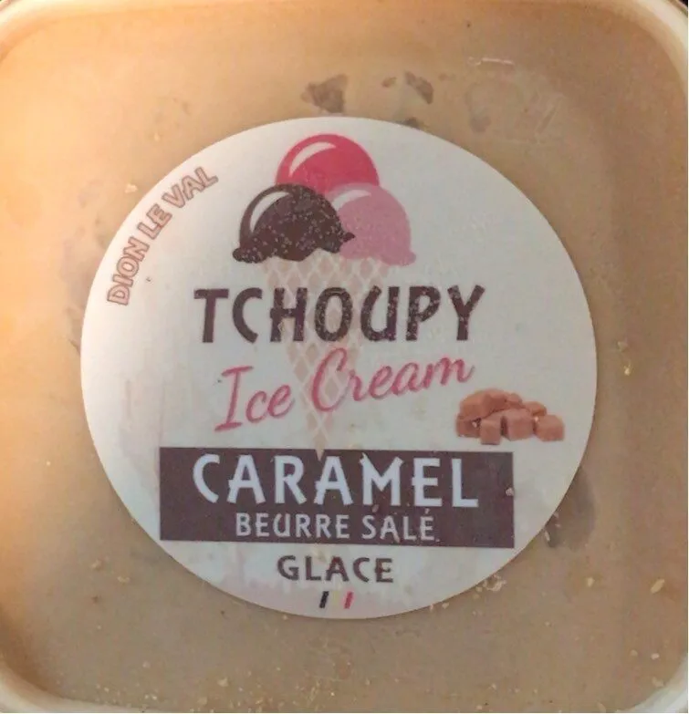 Ice cream caramel beurre salé
