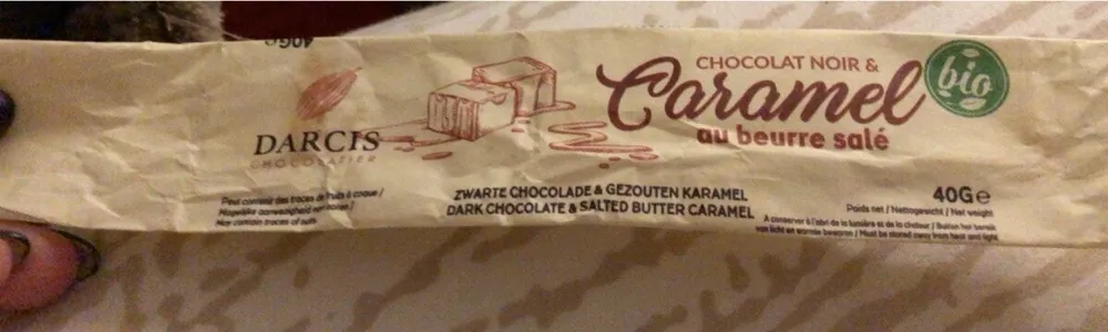Chocolat noir & caramel au beurre salé