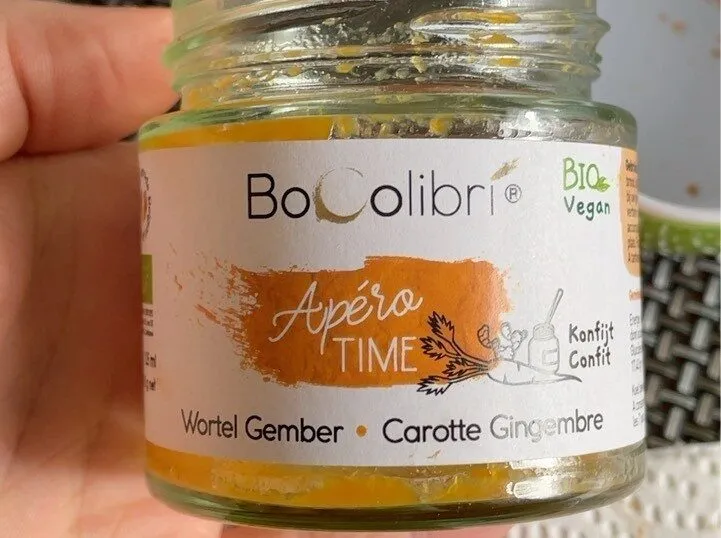 Apéro TIME carotte gingembre