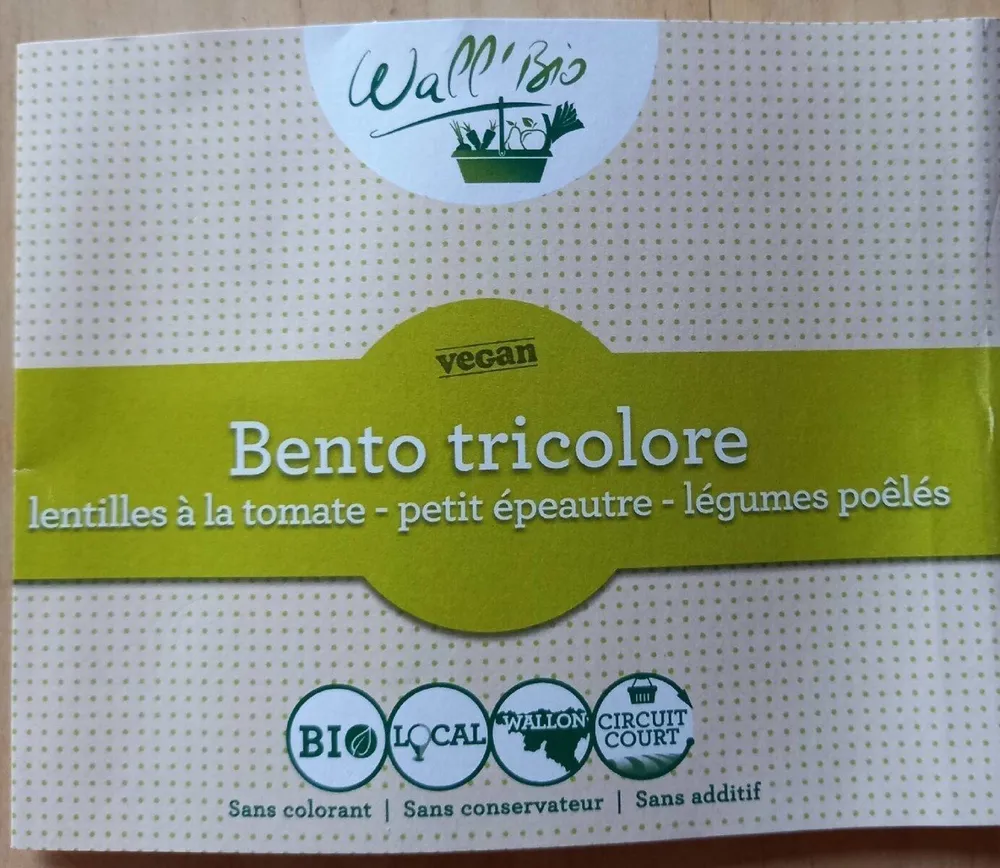 Bento tricolore
