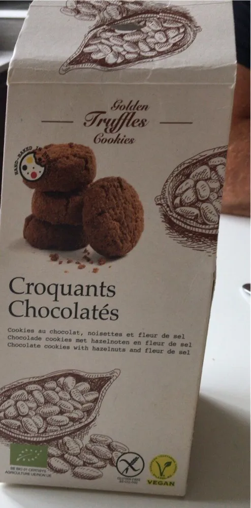 Golden truffes cookies