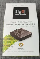 Praliné craquant Noisette Citron Yuzu