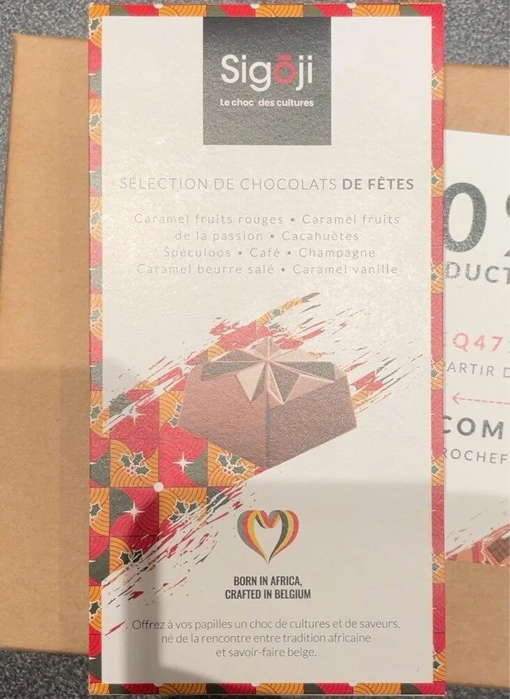 Selection de chocolat des fêtes