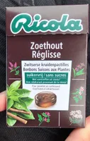 Bonbon suisse au plantes