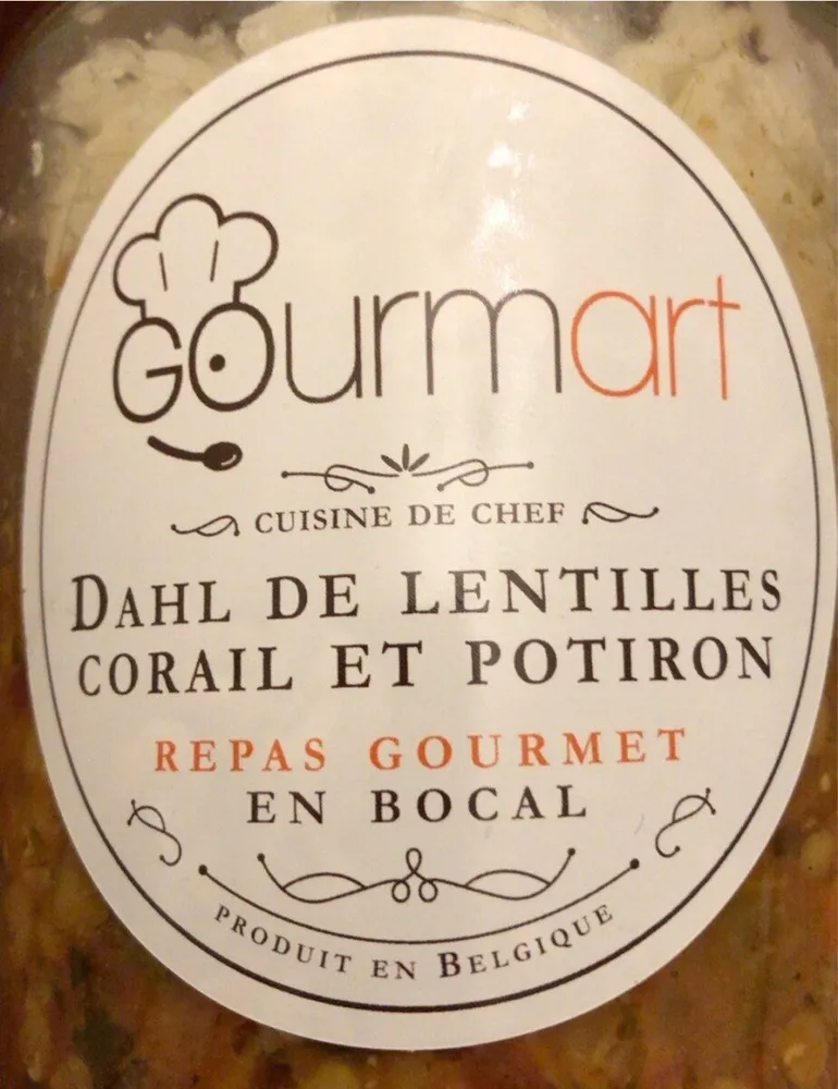 Dahl de lentilles corail et potirons