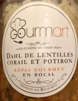 Dahl de lentilles corail et potirons