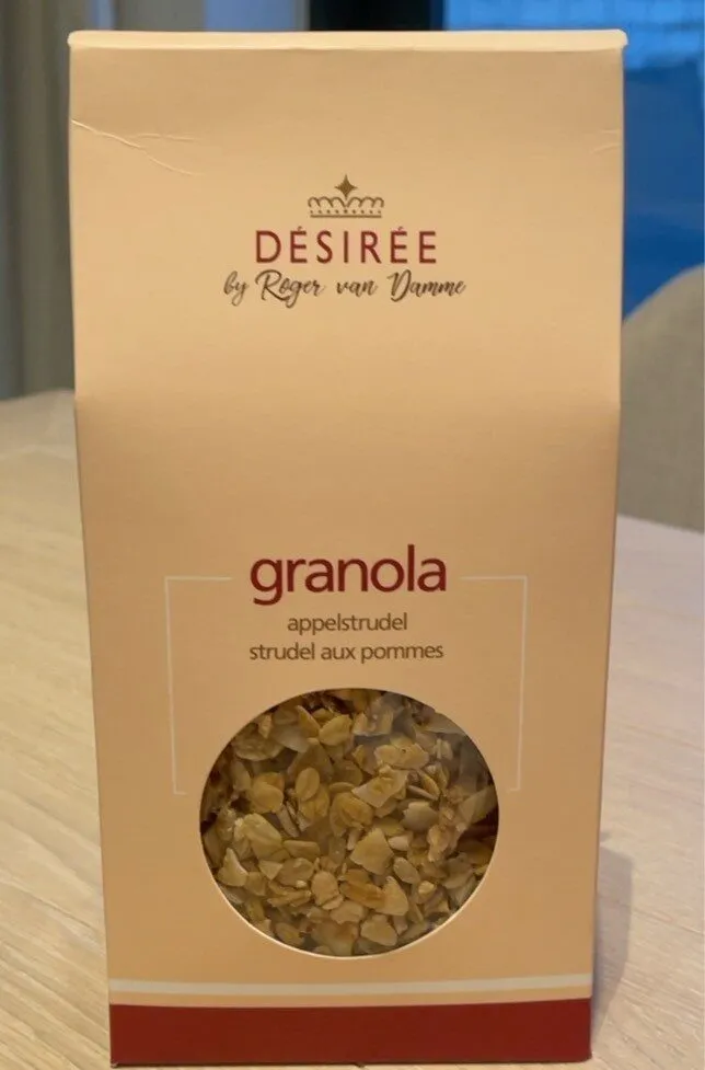 Granola strudel aux pommes