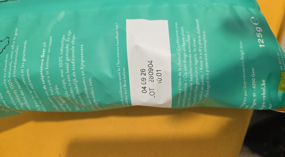 Chips bio thym et romarin