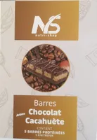 Barres chocolat cacahuètes