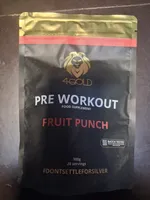 Pre workout Fruit Punch