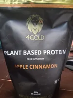 Plant based protein apple cinnamon