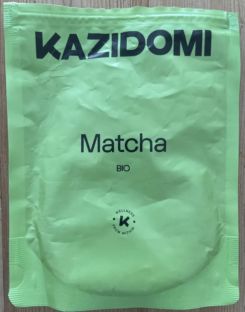 Poudre de matcha biologique