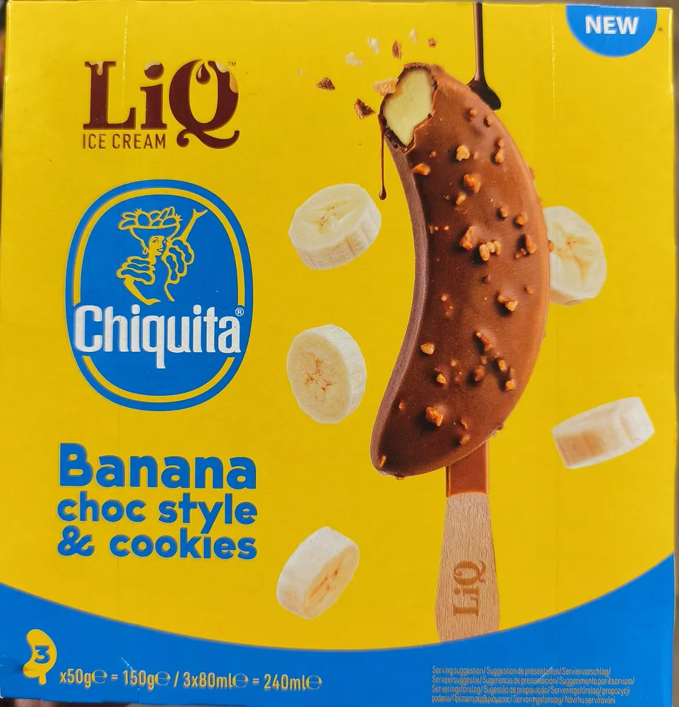 Banana CHOC Style & cookies