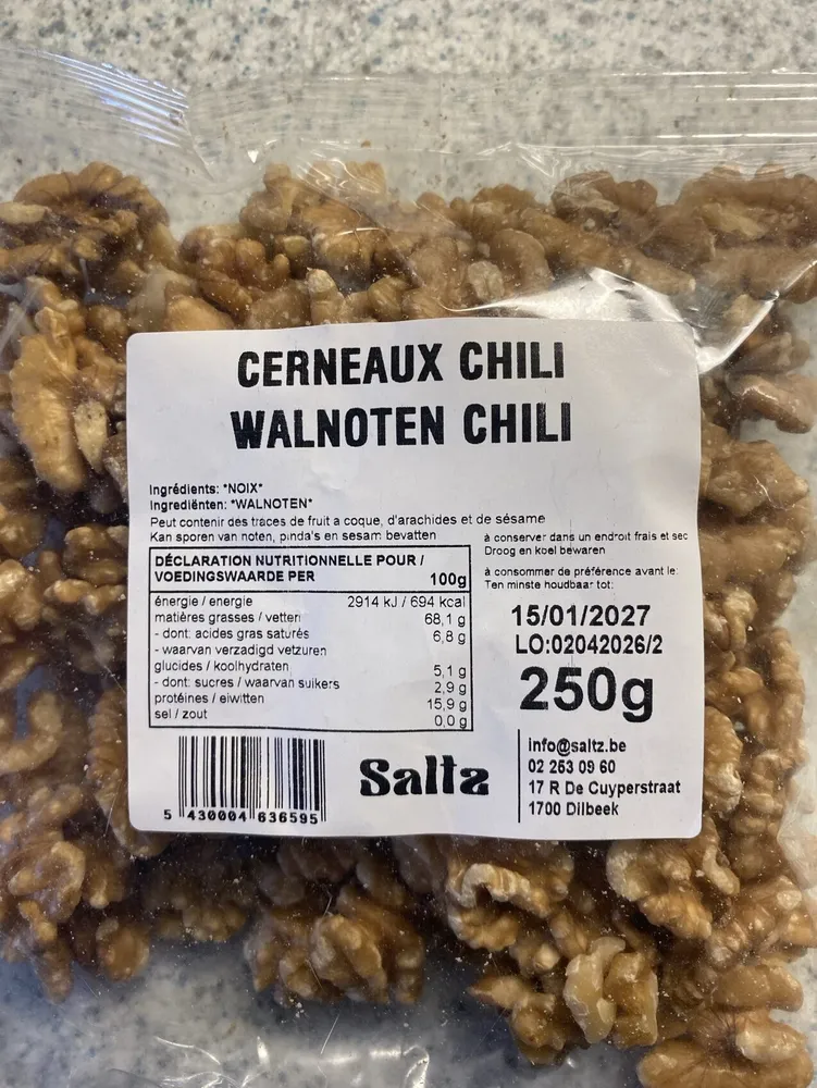 Cerneaux Chili