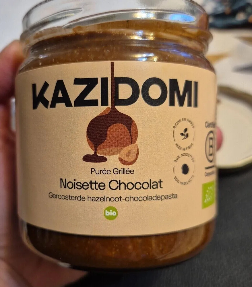 Purée grillée Noisettes Chocolat