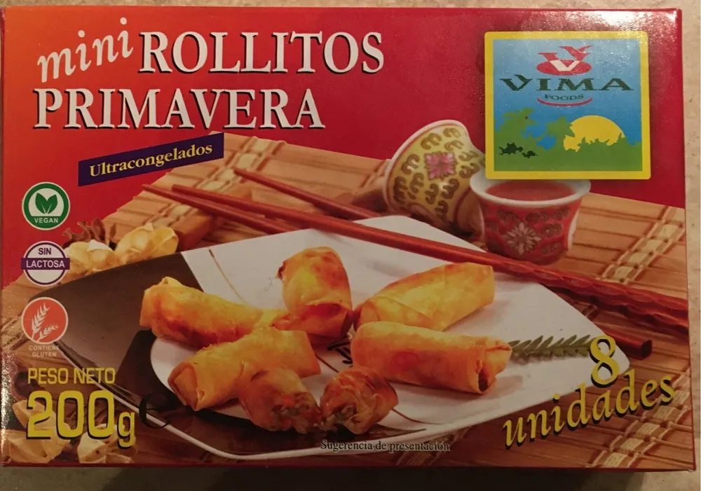 Mini rollitos de primavera