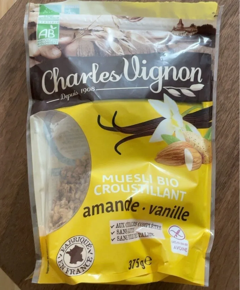 Muesli amande vanille