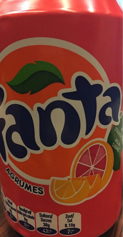 Fanta citrus 330 ml can