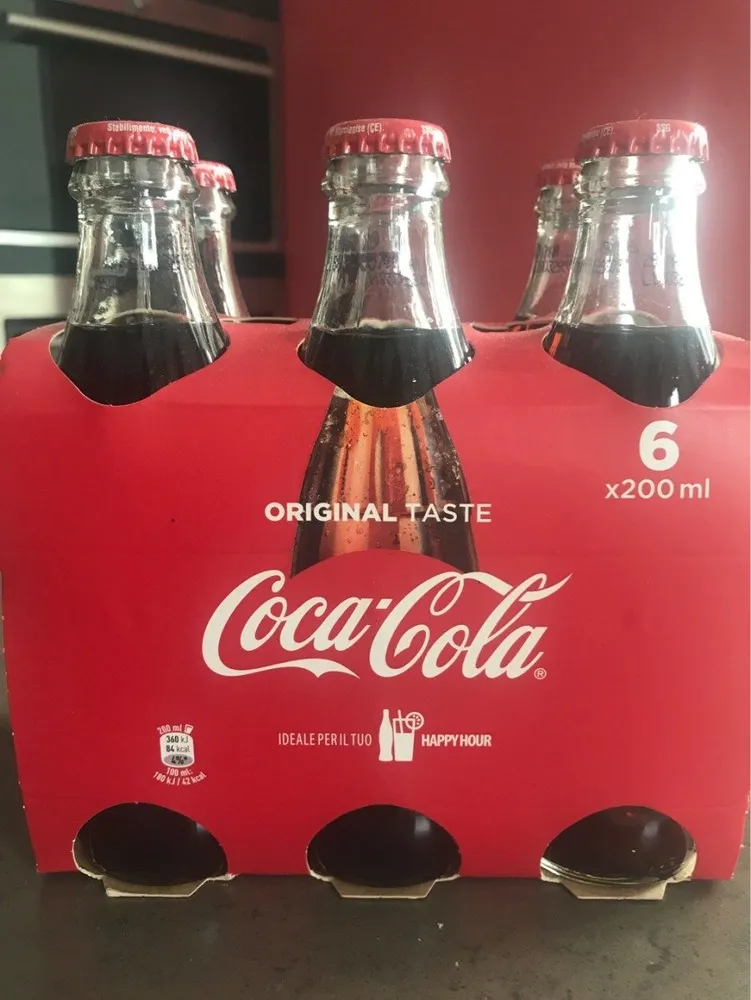 Coca-cola bouteille en verre