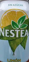 Refresco de té negro con limón sin azúcar sin calorías