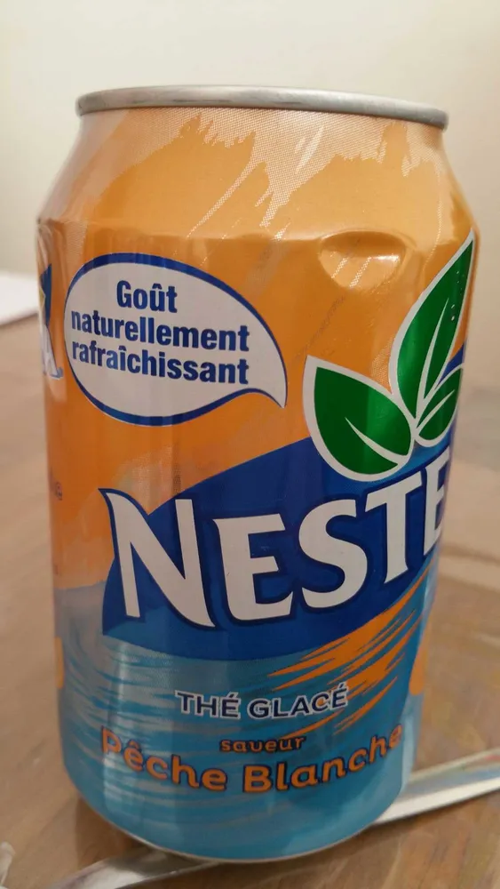 Thé Glacé Saveur Pêche Blanche