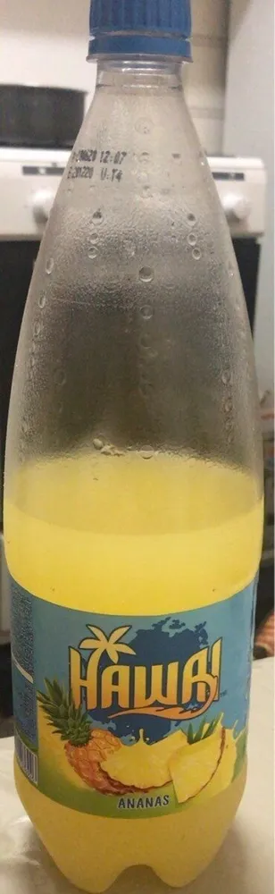 Boissons gazeuse gout ananas