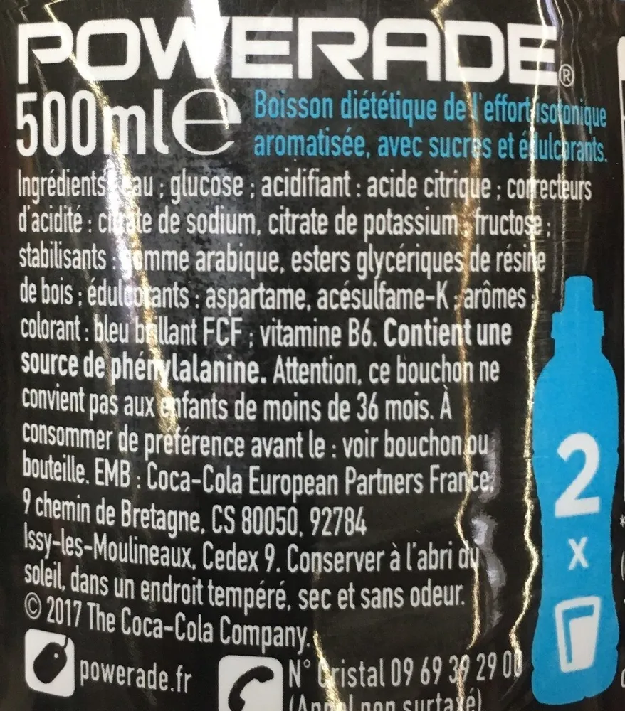 Powerade Ice Storm 50CL (X12)