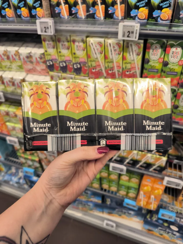 Minute Maid Multivitamins Brik 20CL 4-pack