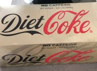 Diet Coke No Caffiene 8x330ml Cans