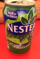 Refresco de té verde a la manzana bajo calorías