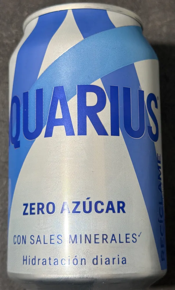 Aquarius Limón Zero